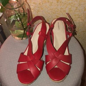 Red Wedges (Never Worn)